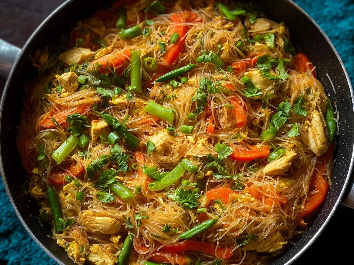 One-Pot High Protein Chicken Vermicelli Noodles - Image 1
