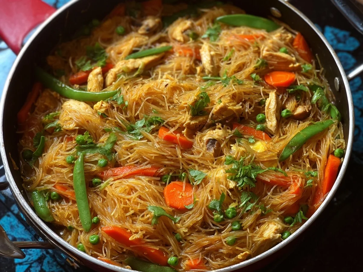 One-Pot High Protein Chicken Vermicelli Noodles - Image 2