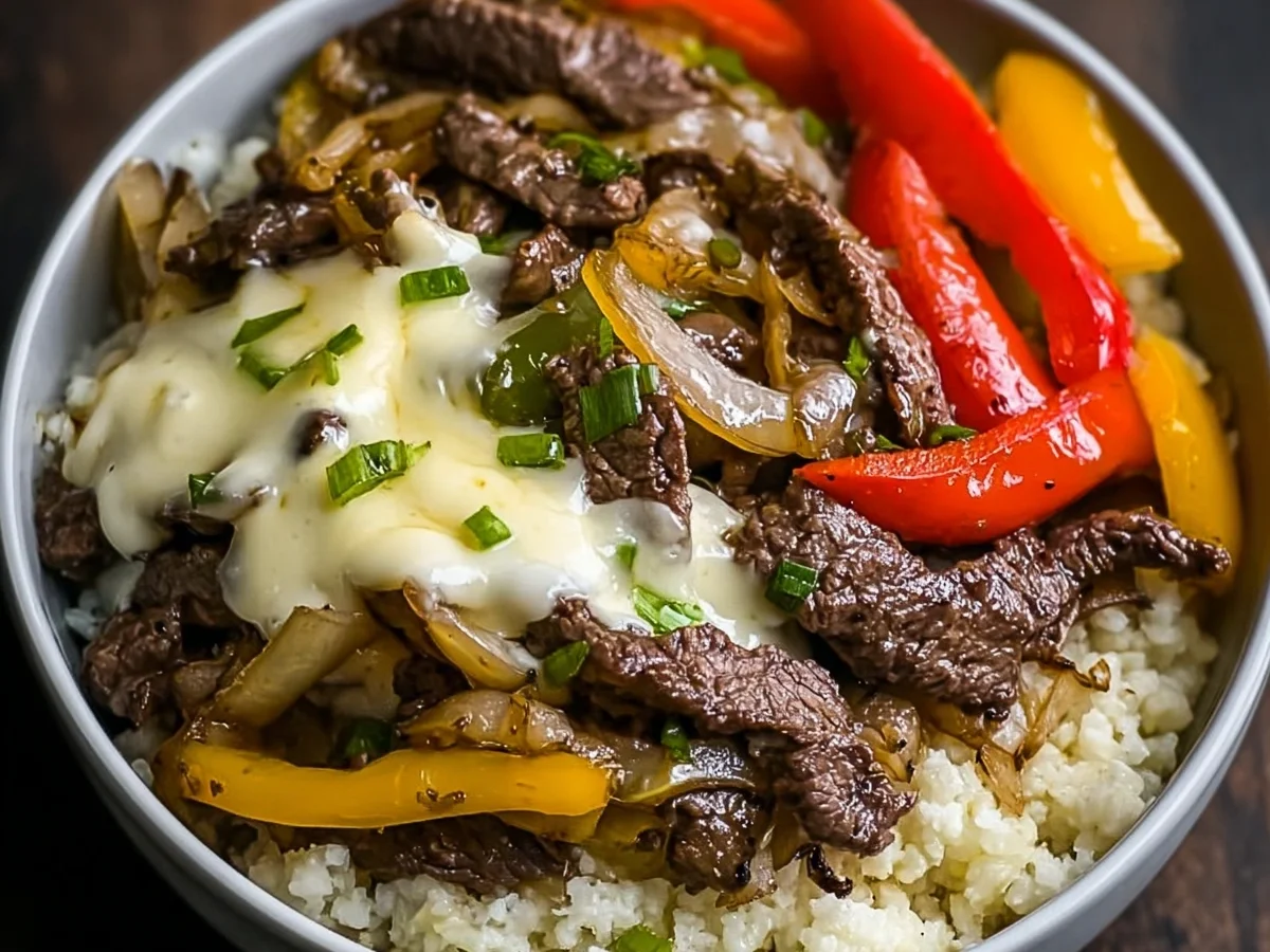 Philly Cheesesteak Bowls for Meal Prep - Image 2
