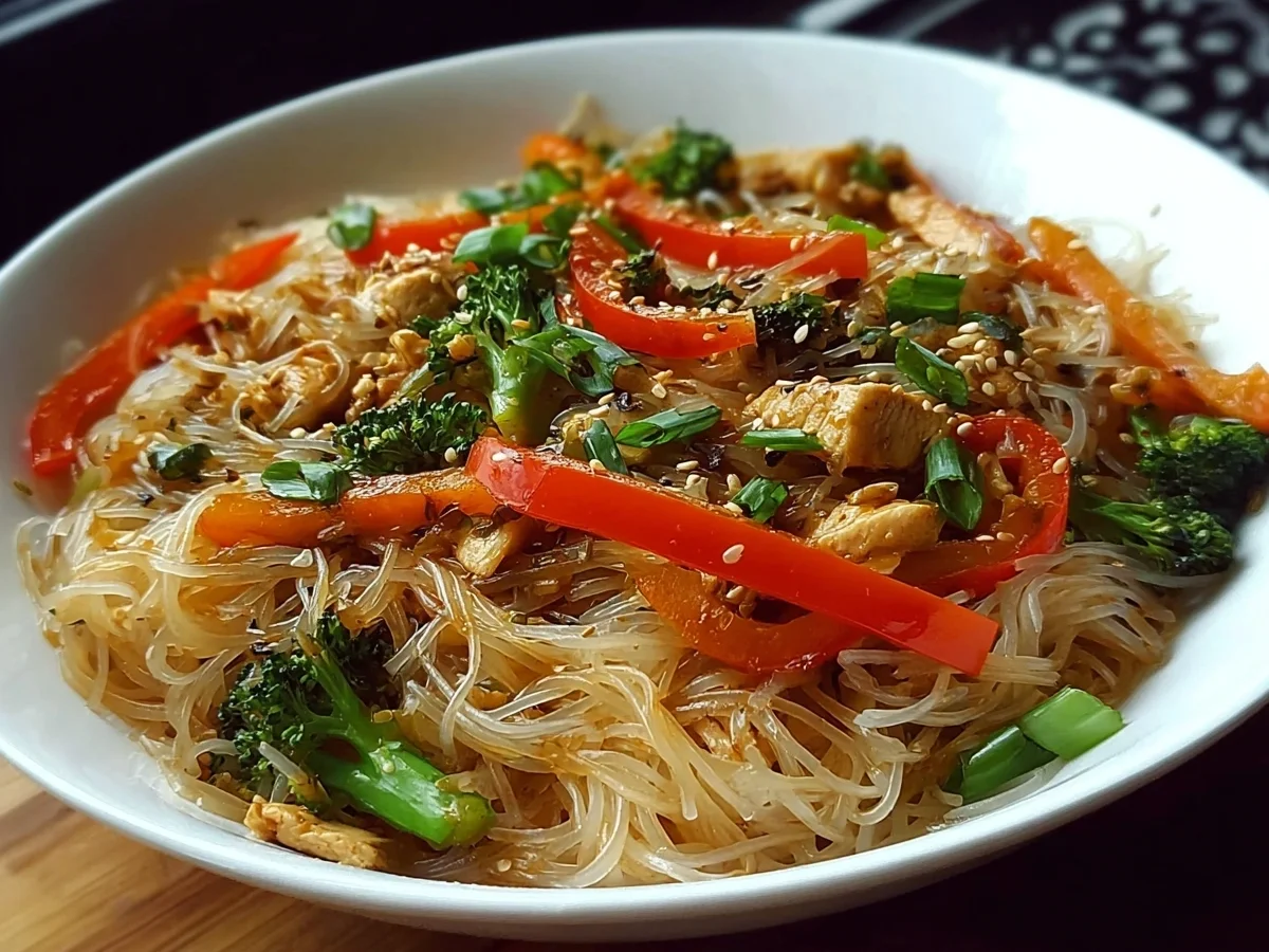 Protein Rice Noodle Stir-Fry - Image 1