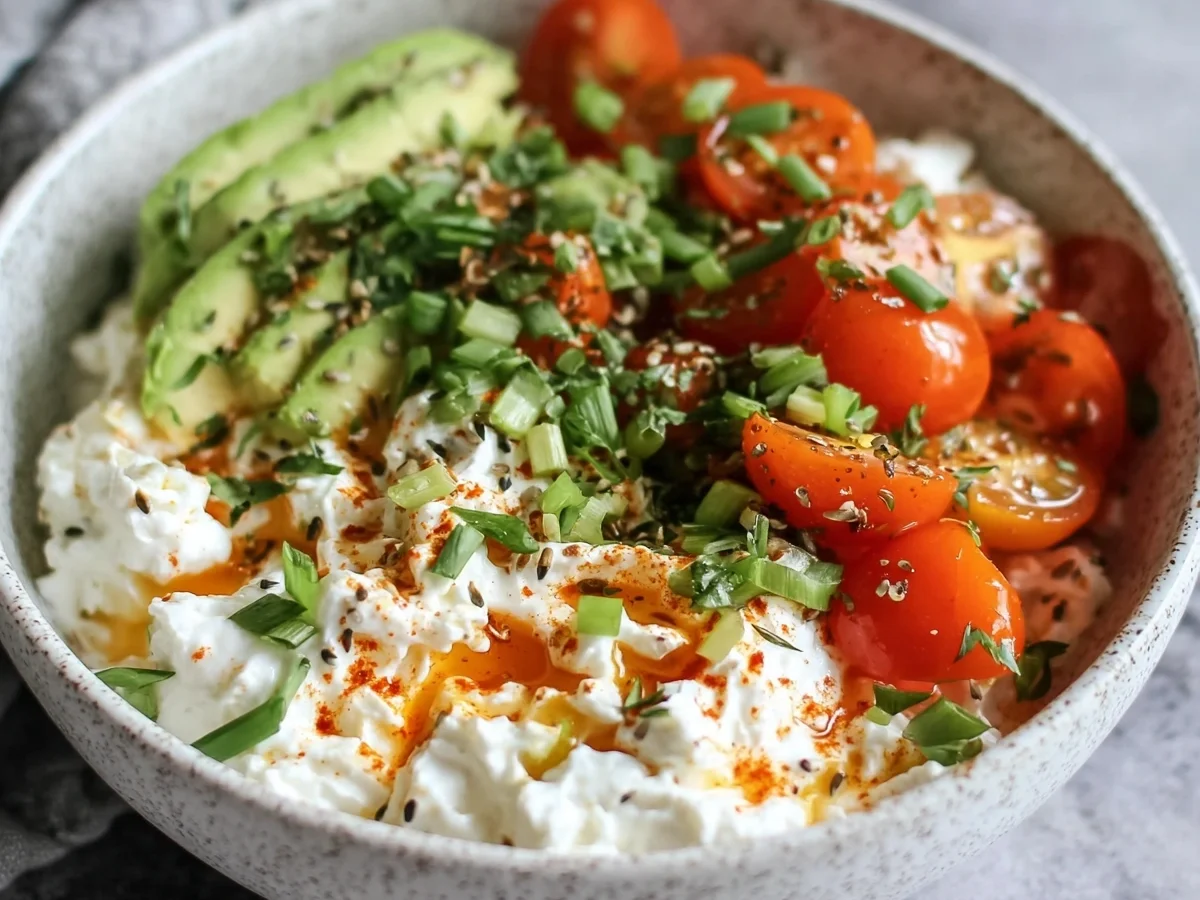 Savory Cottage Cheese Bowl: 5-Minute Breakfast - Image 2