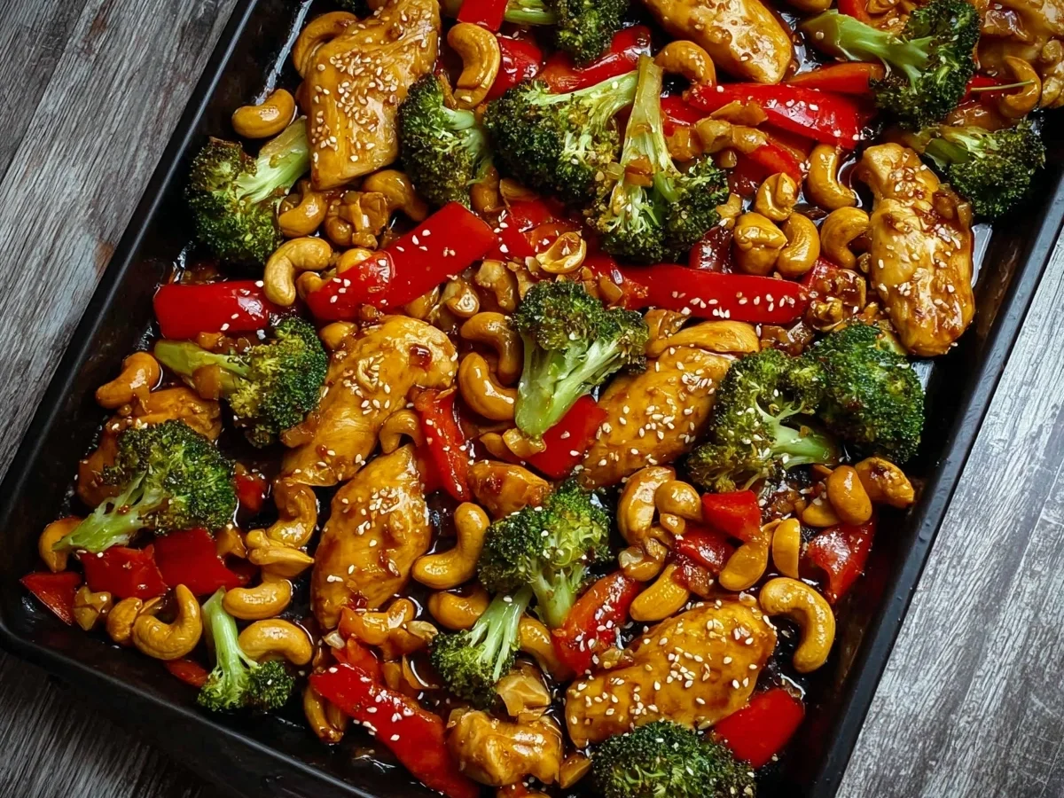 Sheet Pan Cashew Chicken - Image 2