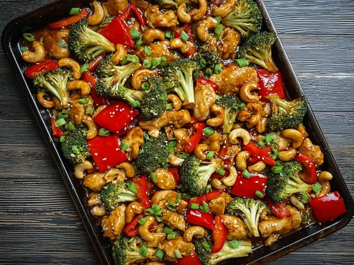 Sheet Pan Cashew Chicken Meal Prep - Image 2