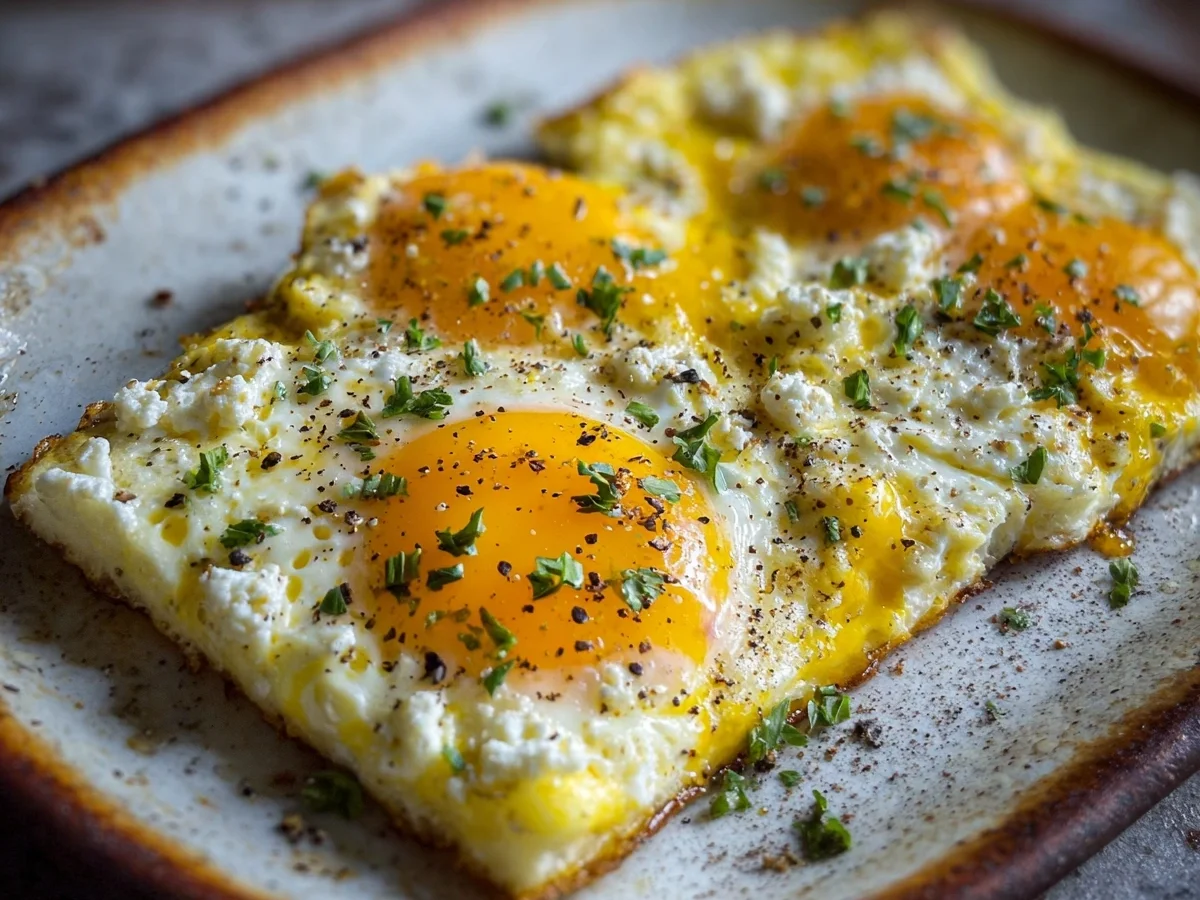 Sheet Pan Cottage Cheese Eggs - Image 1