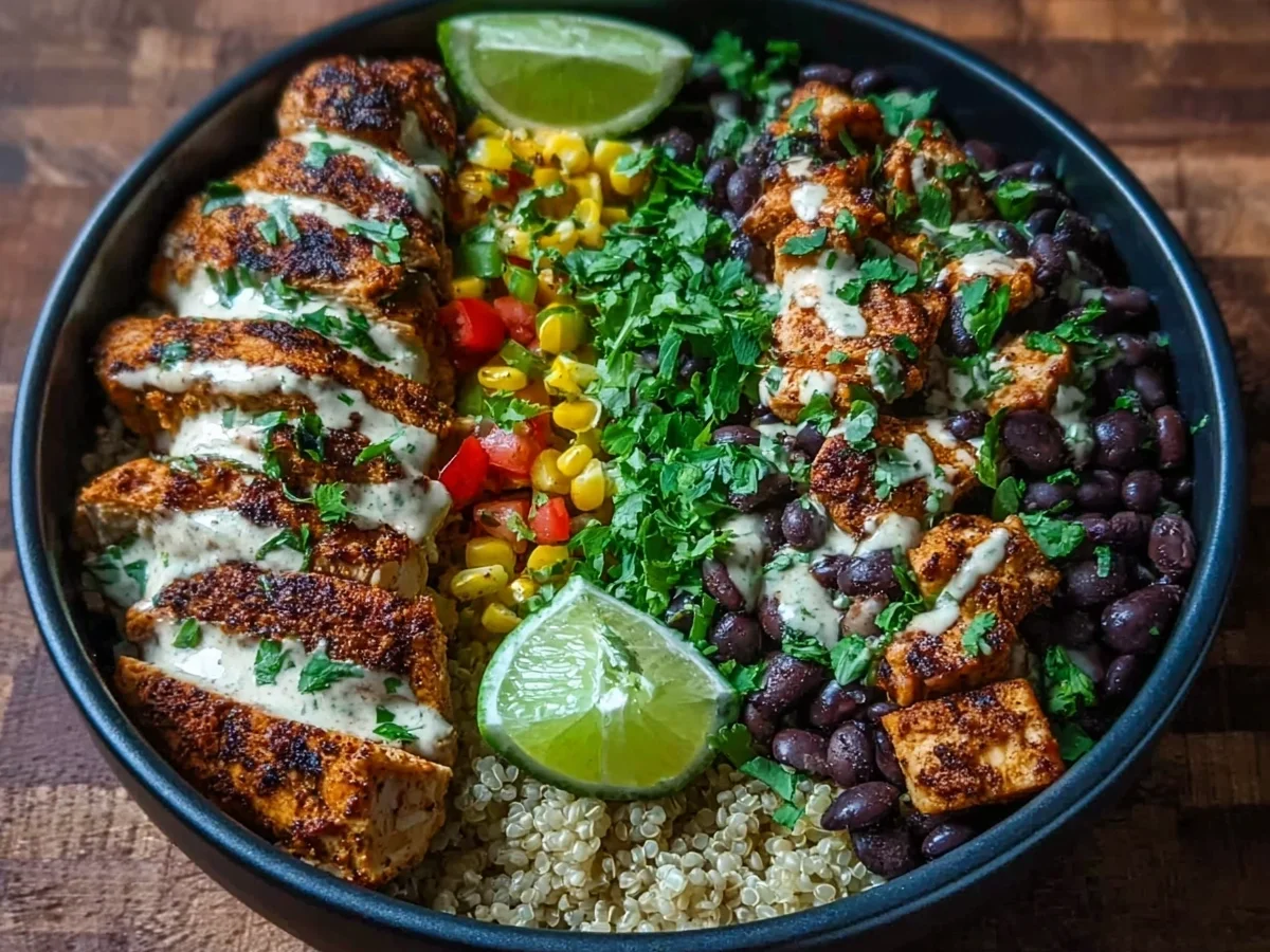 Smoky Chipotle Chicken Bowl for Meal Prep - Image 1