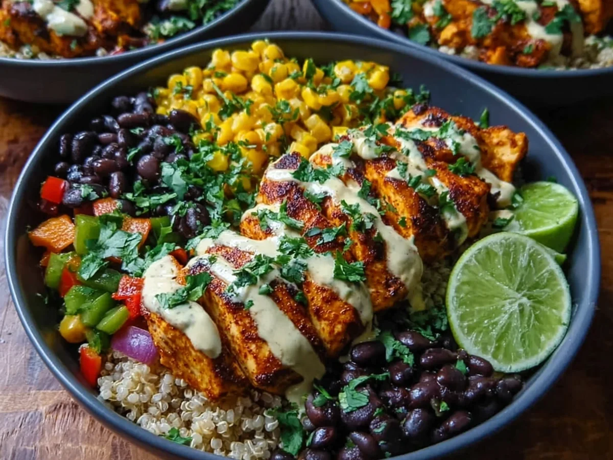 Smoky Chipotle Chicken Bowl for Meal Prep - Image 2