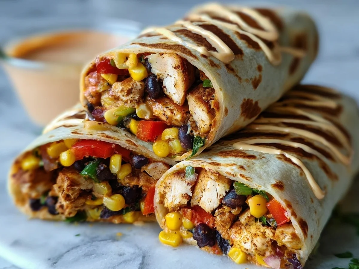 Southwest Chicken Wraps Ready in 20 Minutes - Image 2