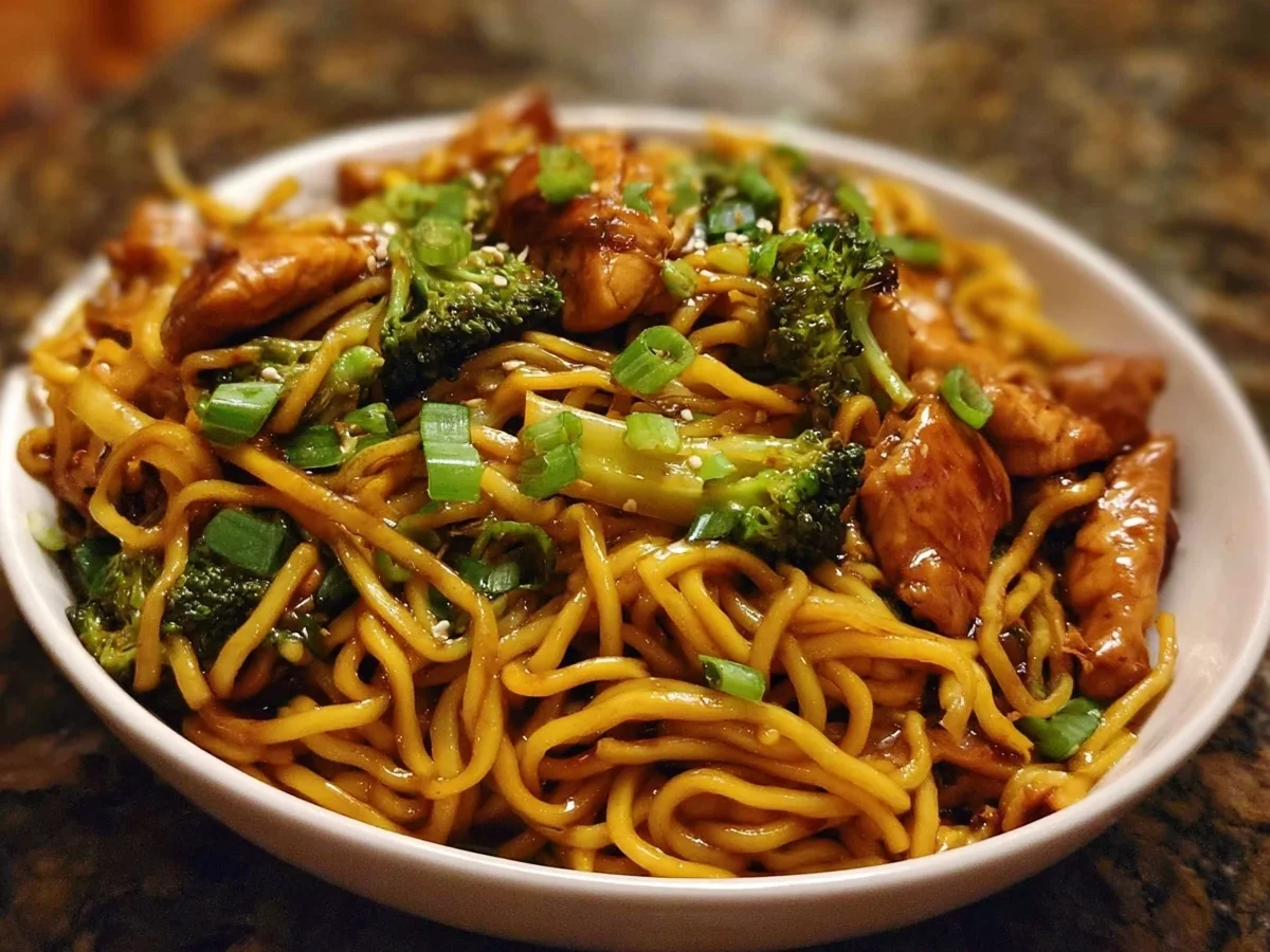 Sticky Garlic Chicken Noodles - Image 2