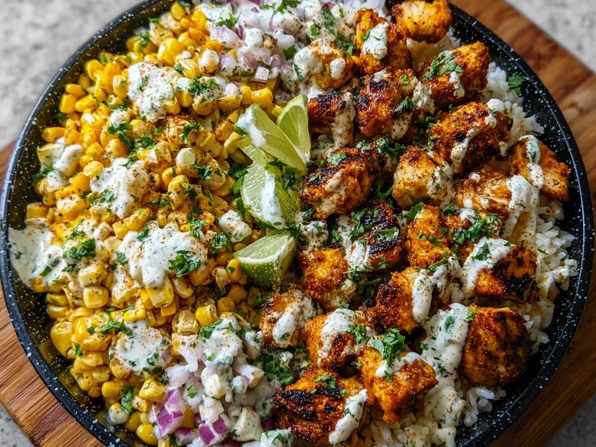Street Corn Chicken Bowl - High Protein - Image 1