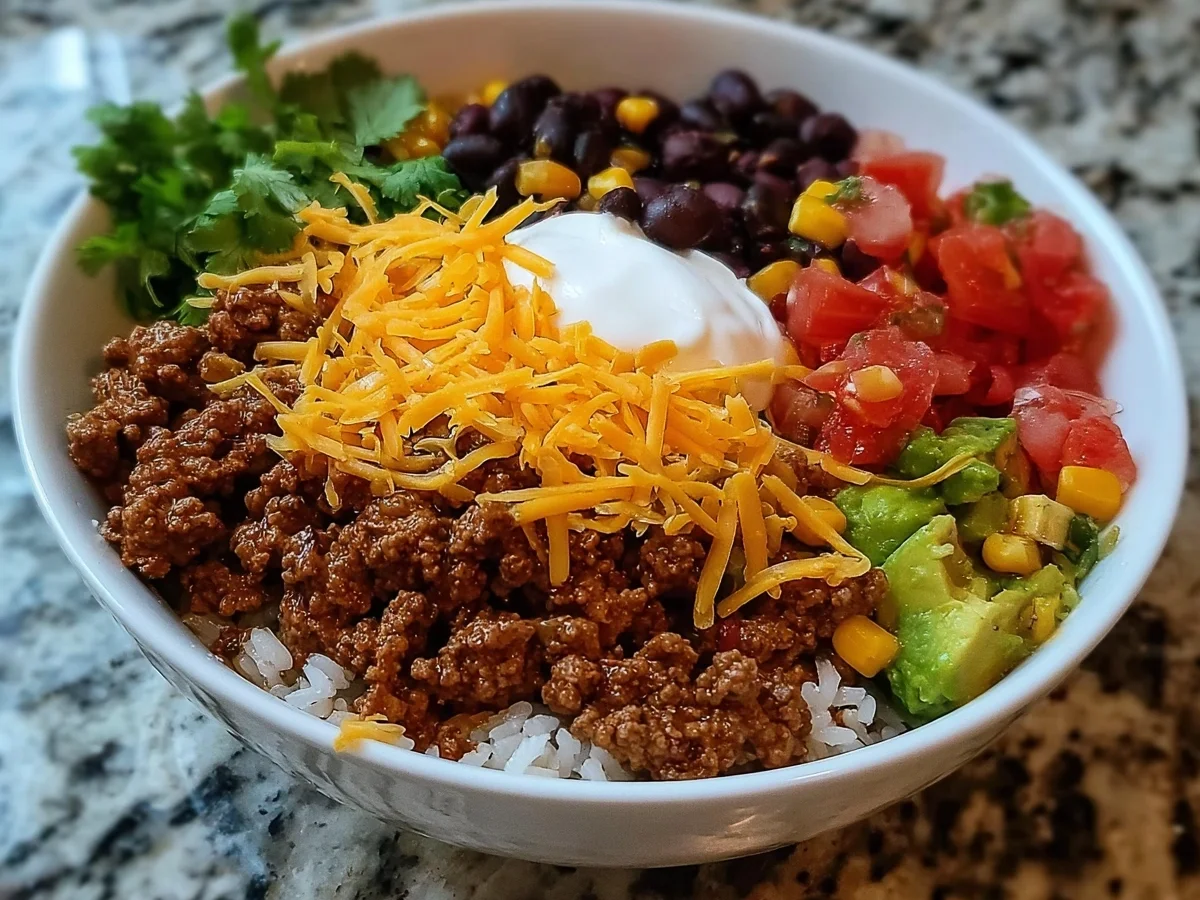 Taco Rice Bowl with 30g Protein - Image 2