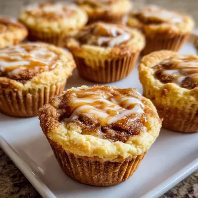 Cinnamon Roll Protein Muffins (GF, 13g Protein)