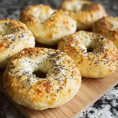 Cottage Cheese Bagels | High Protein Breakfast