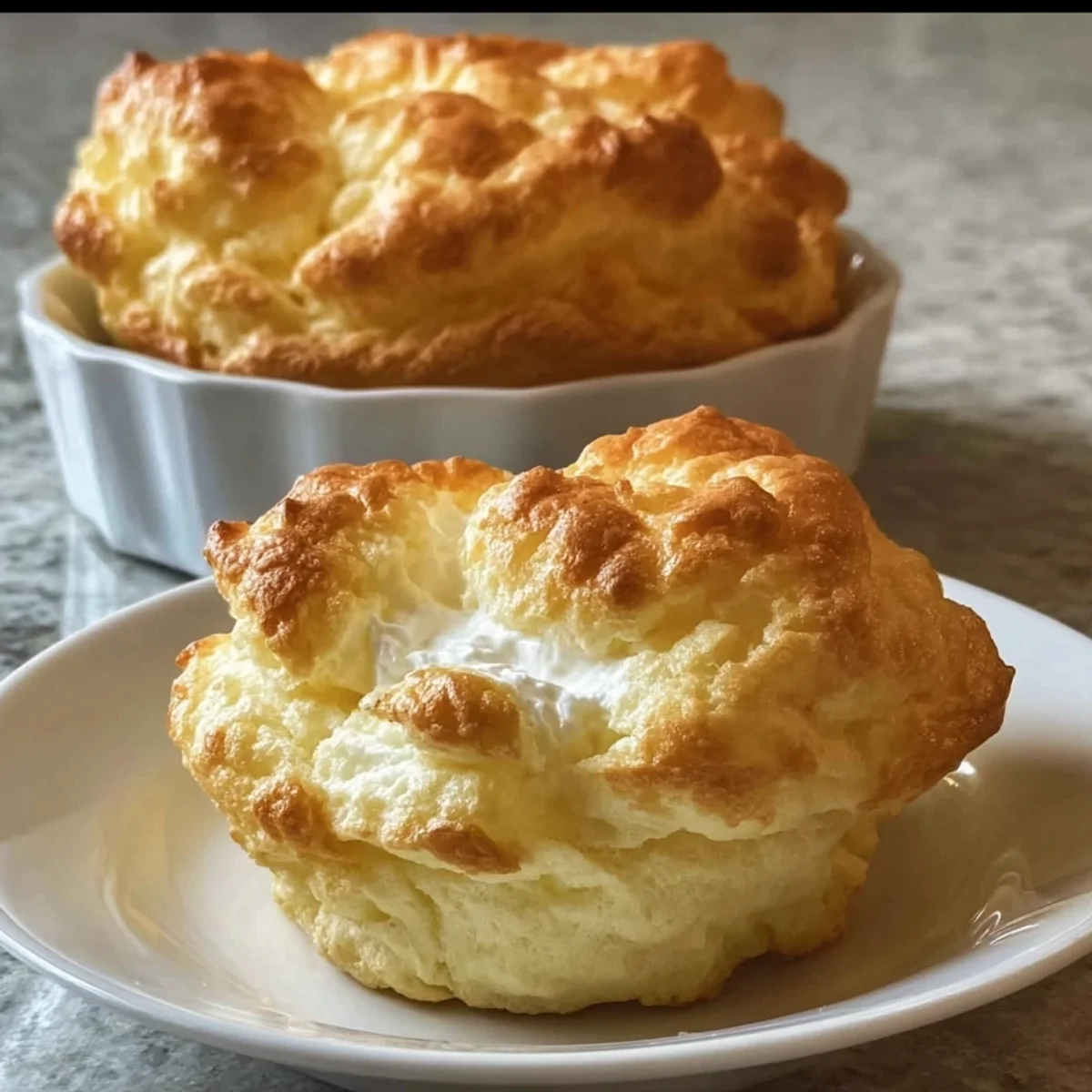 Cottage Cheese Cloud Bread High Protein Snack