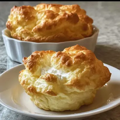 Cottage Cheese Cloud Bread High Protein Snack