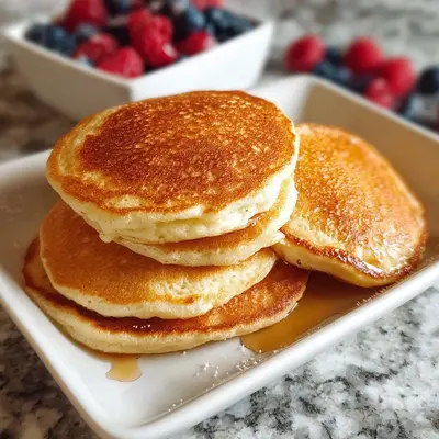 Fluffy Protein Pancakes with 21g Protein