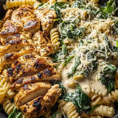 Garlic Parmesan Pasta Bowls High Protein
