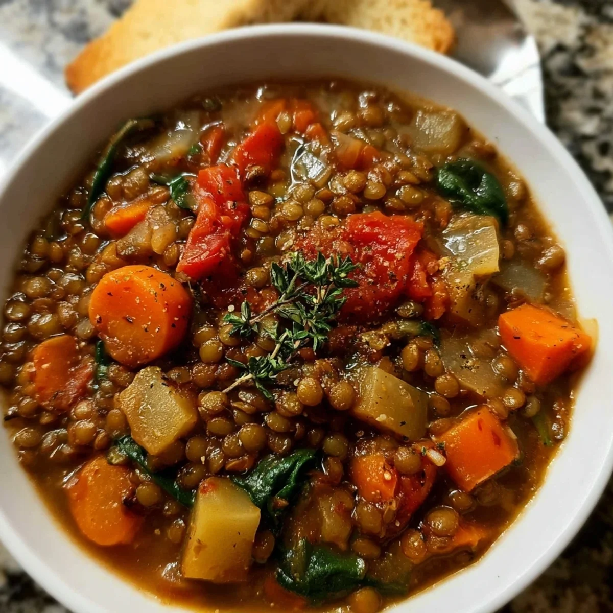 Hearty Lentil Stew: Protein-Packed Dinner