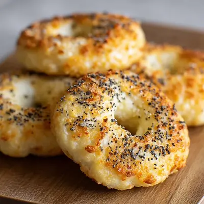 High Protein Cottage Cheese Bagels