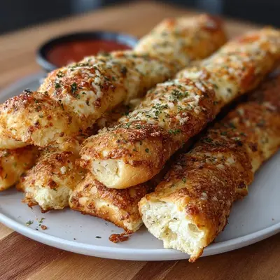 High Protein Cottage Cheese Breadsticks