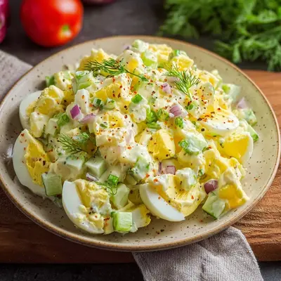 High Protein Cottage Cheese Egg Salad