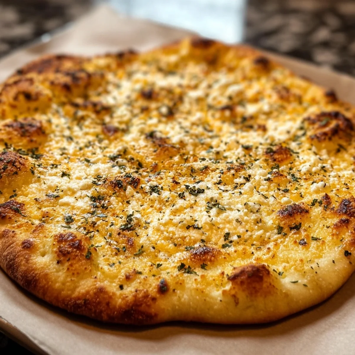 High Protein Cottage Cheese Flatbread