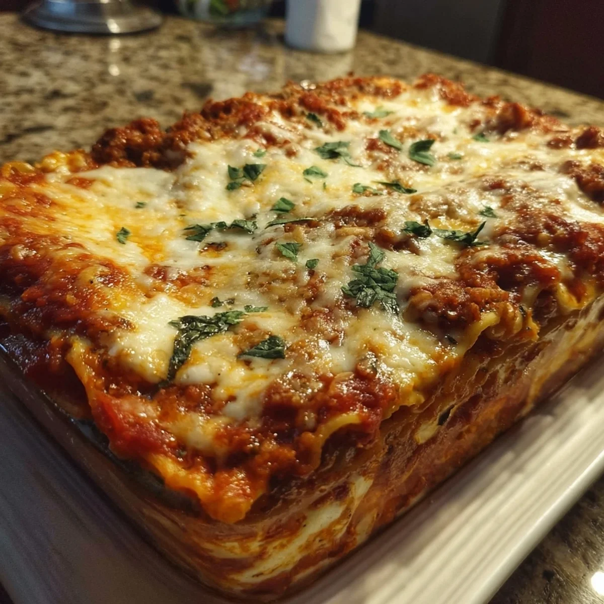 High Protein Cottage Cheese Lasagna
