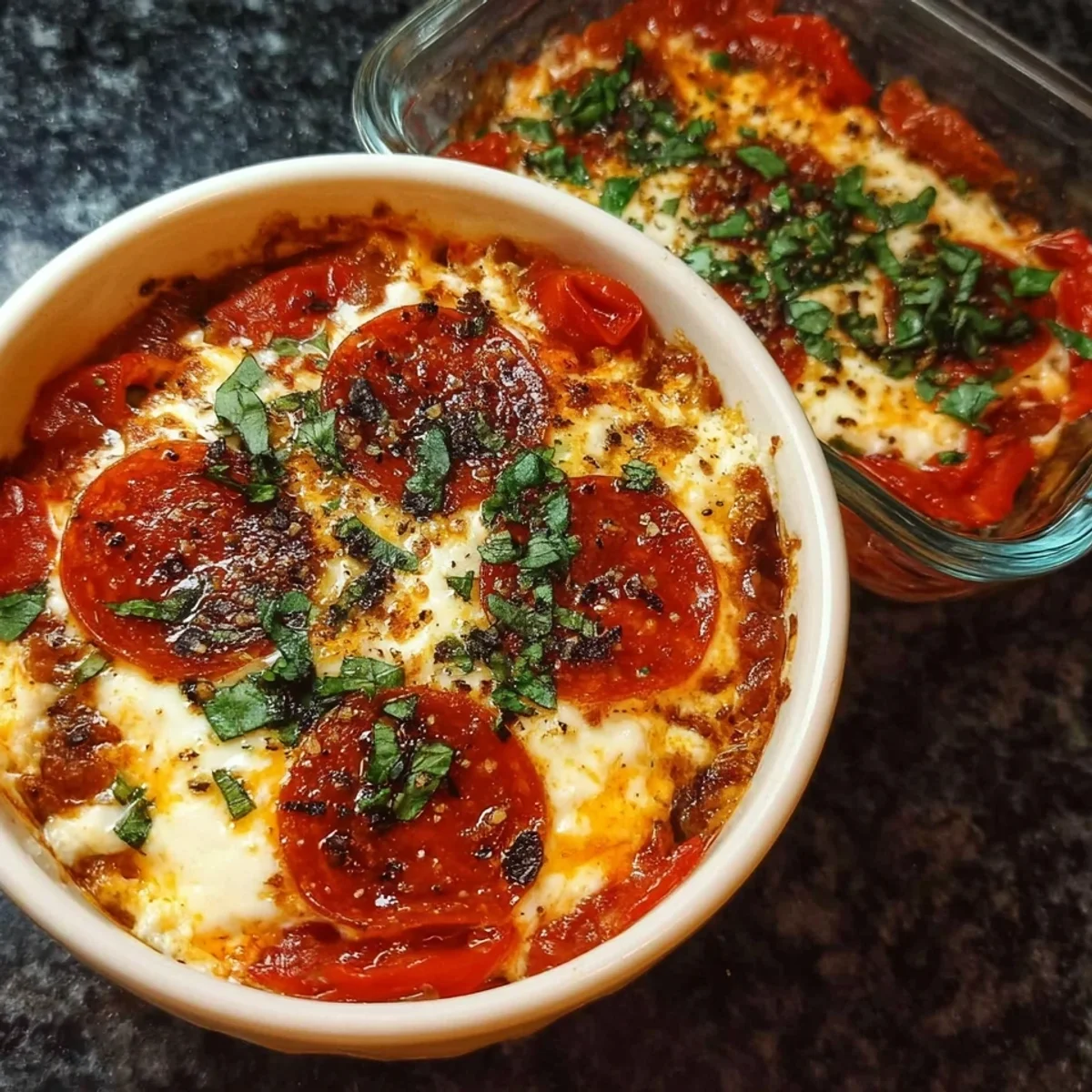 High-Protein Cottage Cheese Pizza Bowl