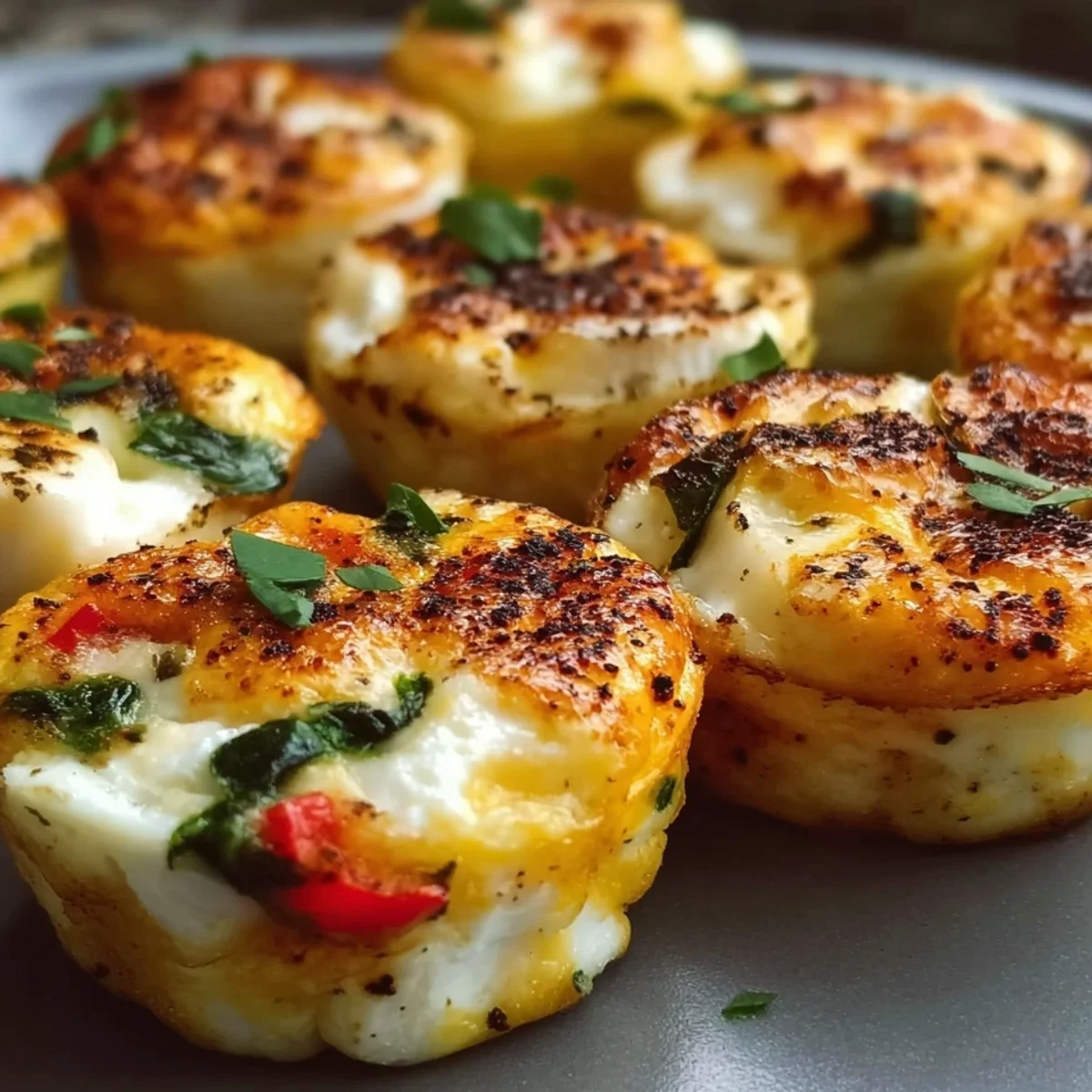 High Protein Egg White Bites for Meal Prep