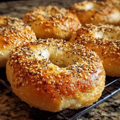 High Protein Greek Yogurt Bagels