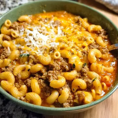 High Protein Hamburger Helper