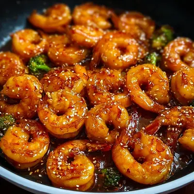 High Protein Honey Garlic Shrimp in 25 Minutes