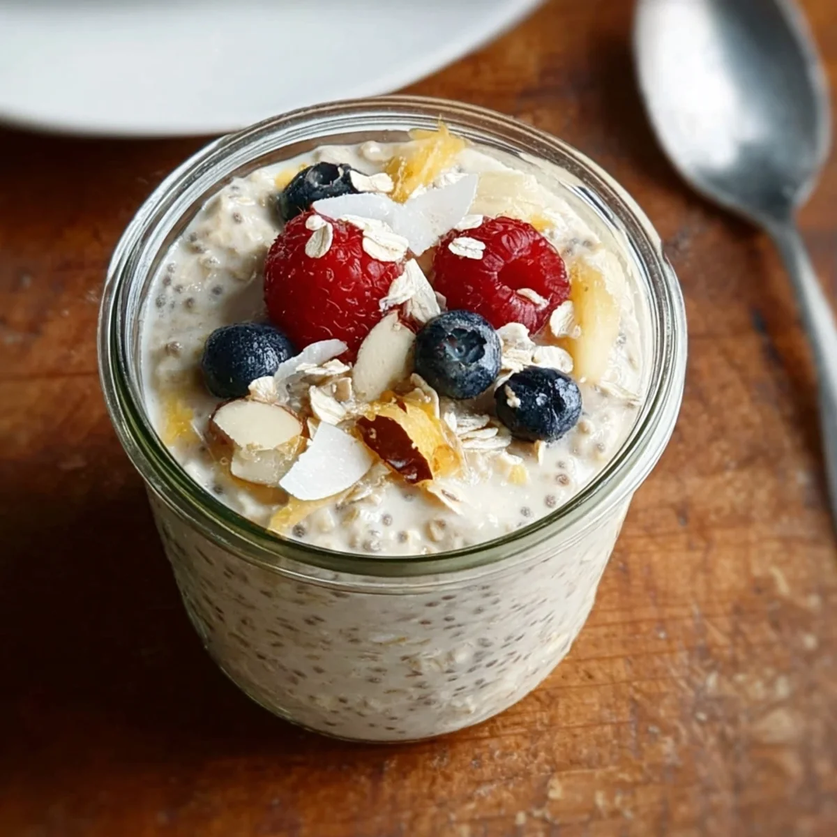 High-Protein Overnight Oats for Meal Prep