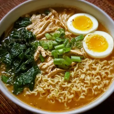 High Protein Ramen Noodle Soup