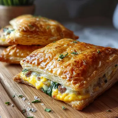 High Protein Savory Breakfast Pop-Tarts