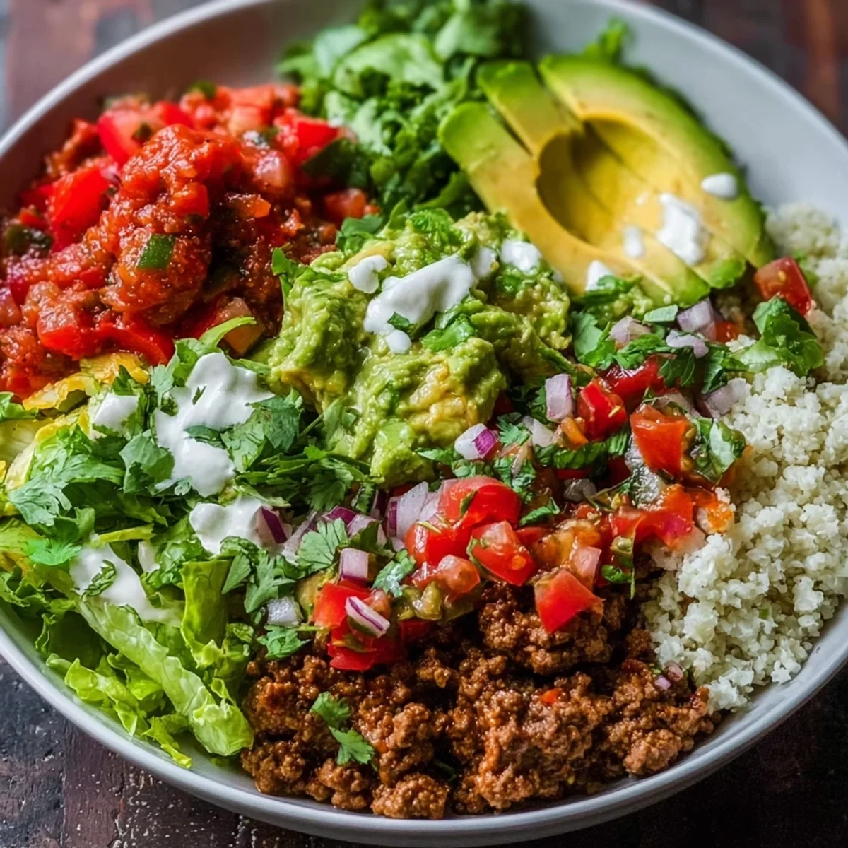 Low Carb Burrito Bowl: Protein-Packed Meal Prep