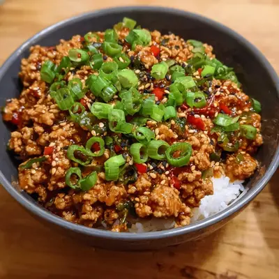 Low Carb Firecracker Ground Chicken