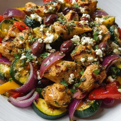 Mediterranean Chicken Stir-Fry