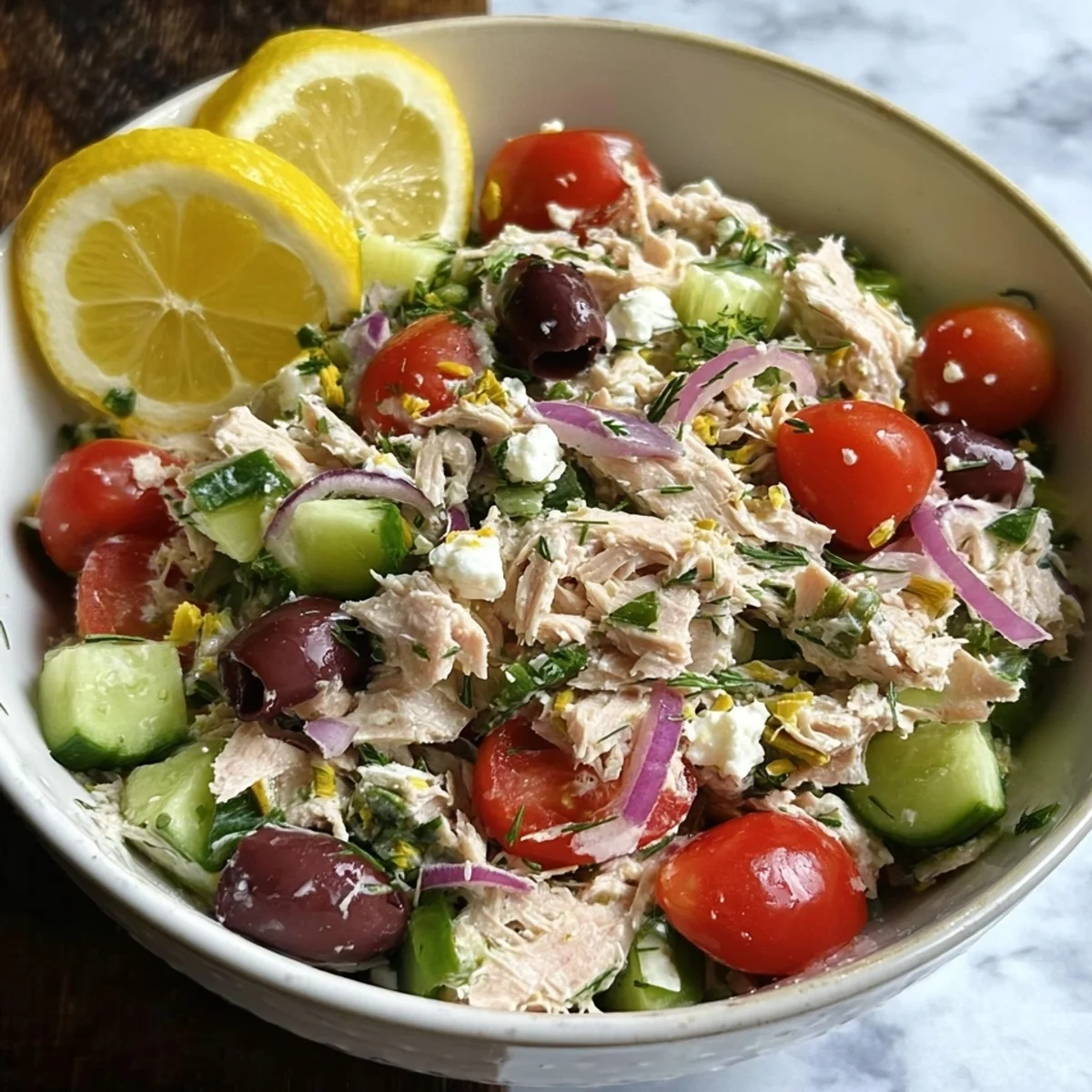Mediterranean Tuna Salad Recipe