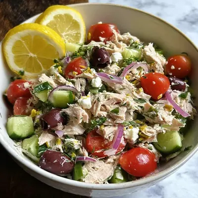Mediterranean Tuna Salad Recipe