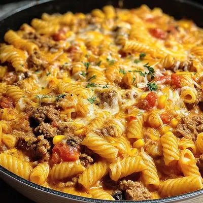 Rotel Pasta Fiesta: High-Protein Tex-Mex One-Pot
