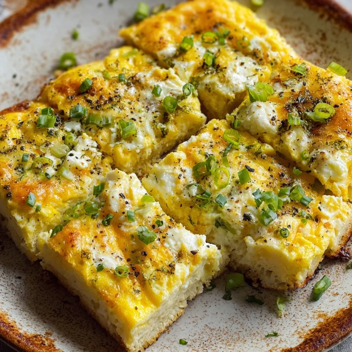Sheet Pan Cottage Cheese Eggs