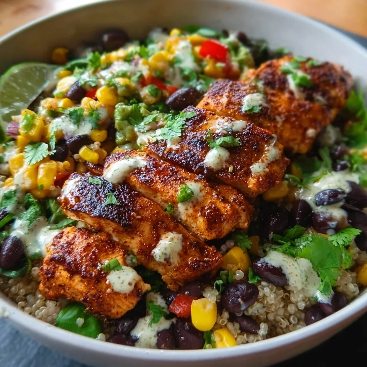 Smoky Chipotle Chicken Bowl for Meal Prep