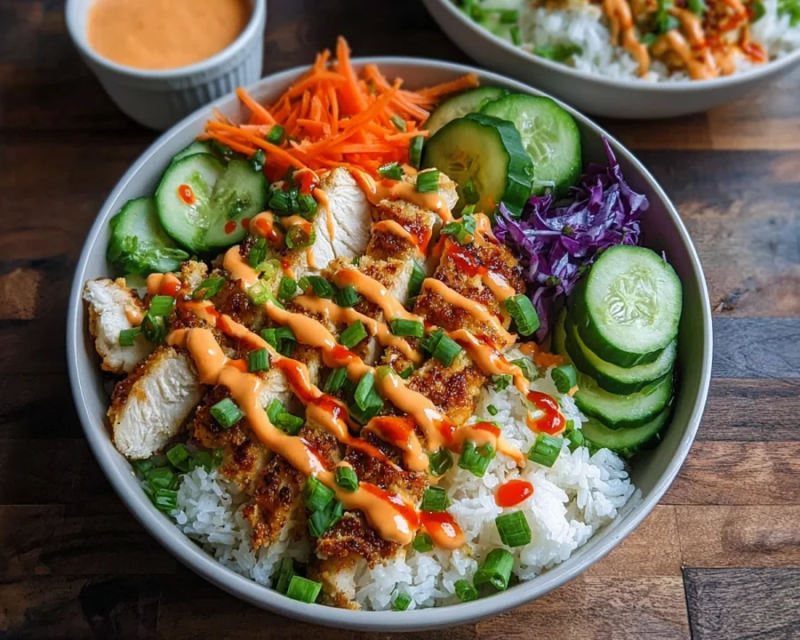 Bang Bang Chicken Bowl: Quick High-Protein Dinner