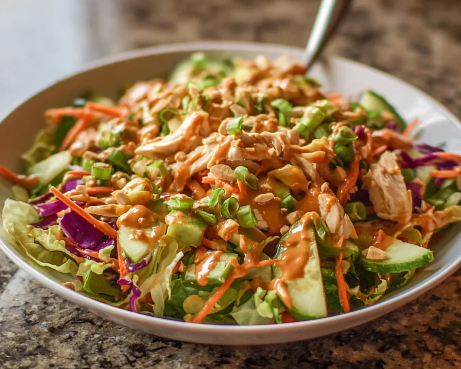 Bang Bang Chicken Salad: 30-Minute Meal Prep