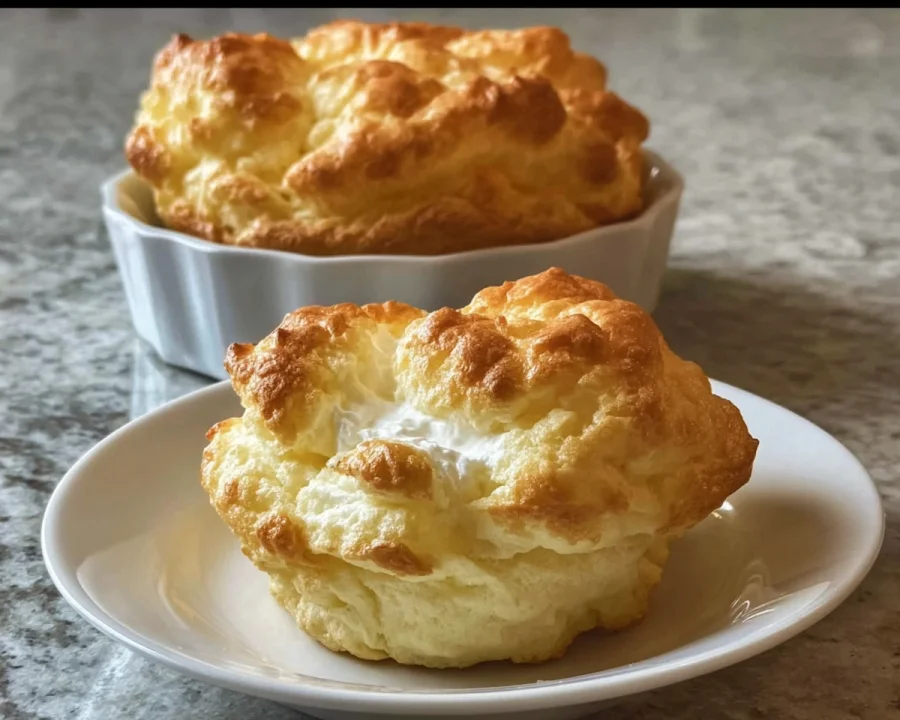 Cottage Cheese Cloud Bread High Protein Snack