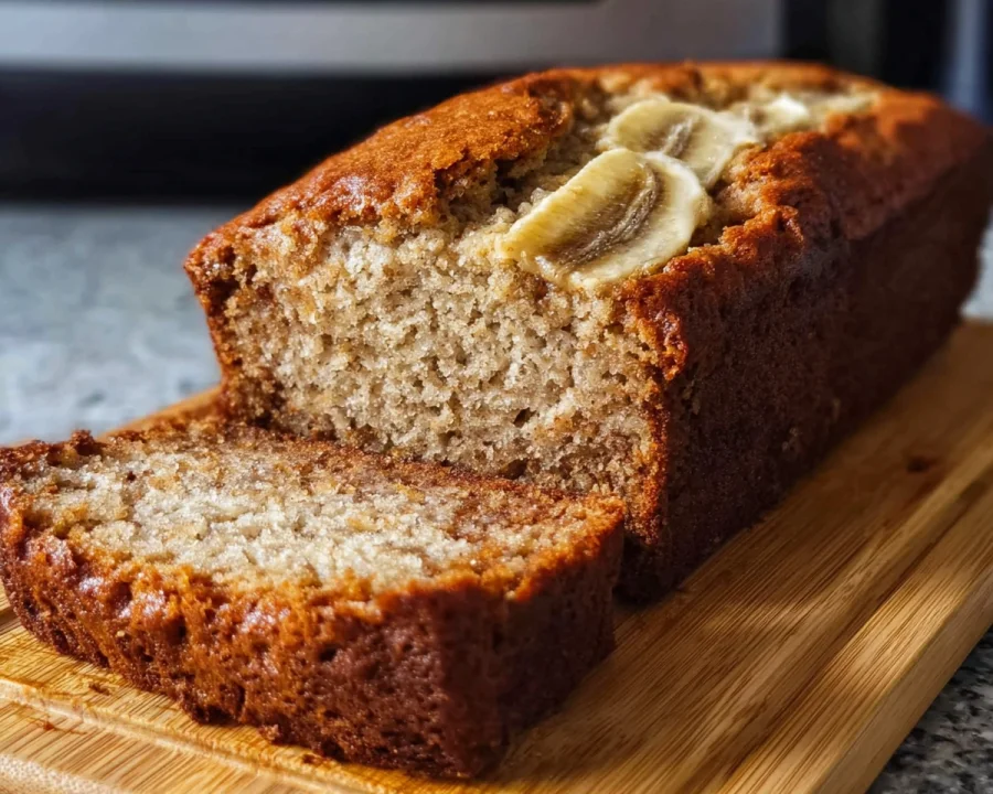 Greek Yogurt Banana Bread: Protein Packed