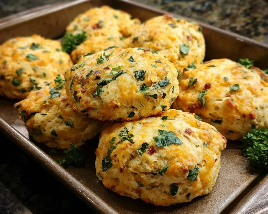High Protein Breakfast Biscuits for Meal Prep