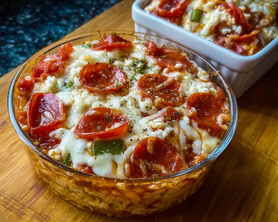 High-Protein Cottage Cheese Pizza Bowl