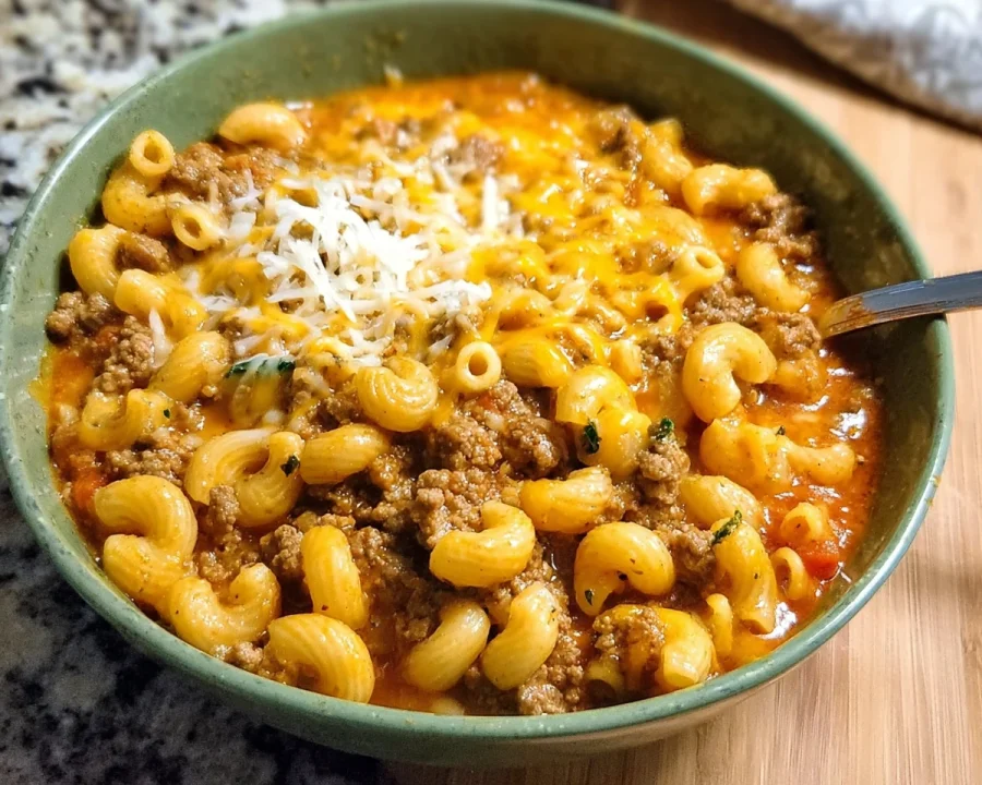 High Protein Hamburger Helper