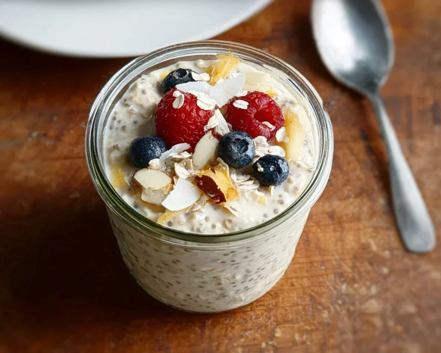 High-Protein Overnight Oats for Meal Prep